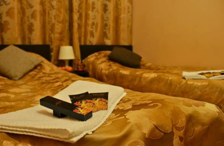 dormitorio comodo albergue rusia