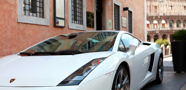 hotel roma coche lujo alquiler