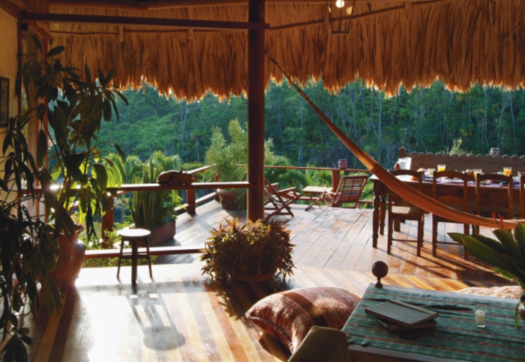 Magnifica casa con enorme terraza con vista hacia la selva autentico lujaso amantes naturaleza