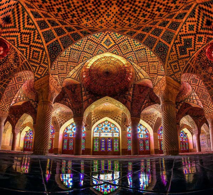 La mezquita Nasir al-Mulk es una apoteosis de la “fe” mezquita arquitectura islamica