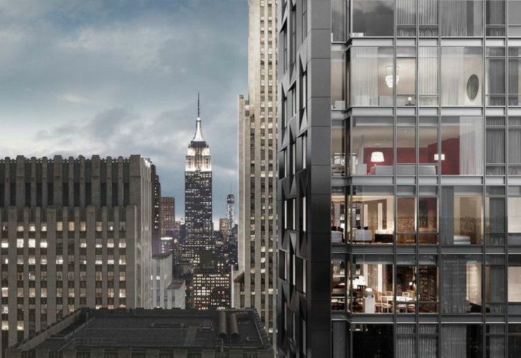 Baccarat Hotel & Residences cuenta con una ubicación privilegiada hotel manhattan vistas magnificas
