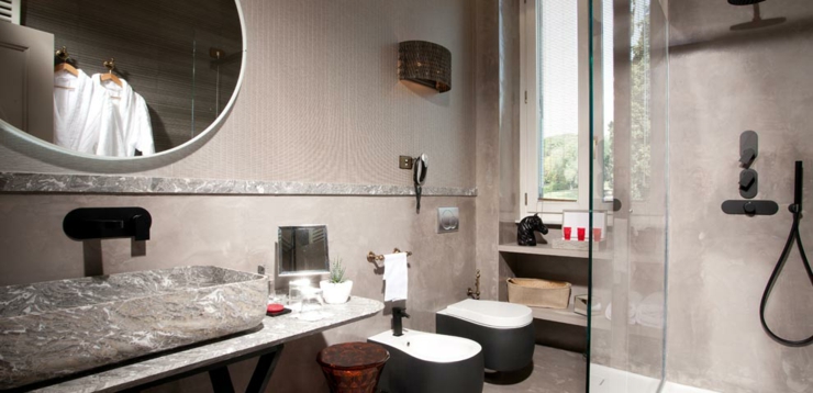 bano comodo hotel roma