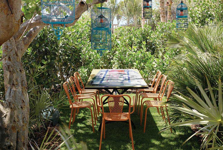 Bar al aire libre para momentos íntimos y relajantes bar situado zona verde