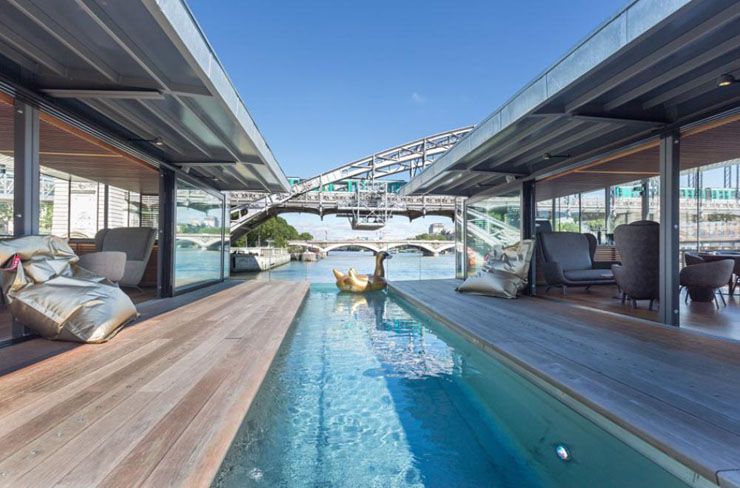 OFF Paris Seine cuenta con una ubicación más céntrica imposible hotel flotante centrico paris