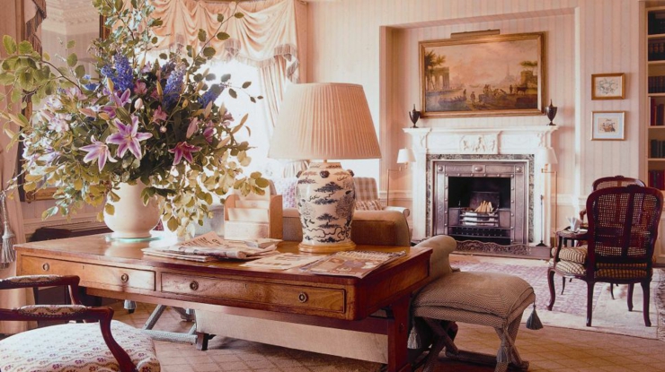 Elegante y confortable salón diseñado estilo clásico bello salon diseno clasico