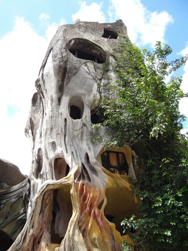 La arquitectura de “Crazy House” influida por Antonio Gaudi