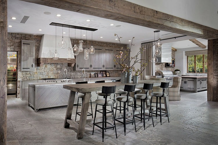 Esta casa preciosa dispone de cocina tipo americana