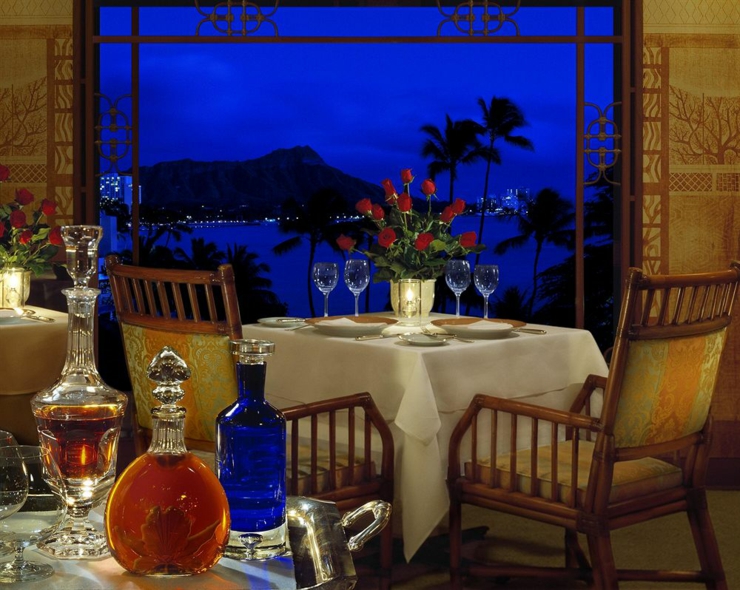 restaurante magnifico hotel hawaiano