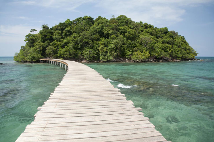 Dos islas salvajes albergan Song Saa Private Island hotel lujoso ubicacion excelente
