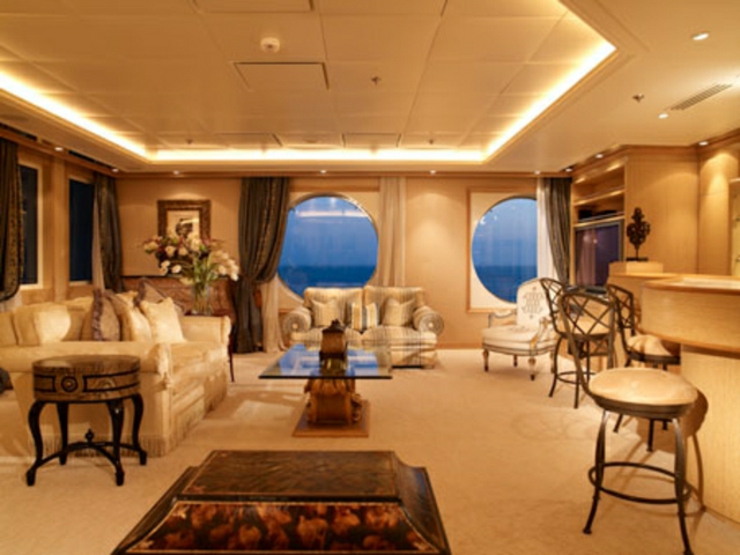 “The World” es diseñado en un estilo elegante y moderno