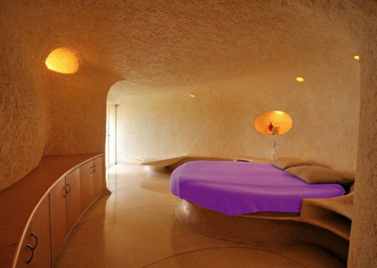 Dormitorio espacioso en la casa construida por Senosiain amplio dormitorio casa diseno