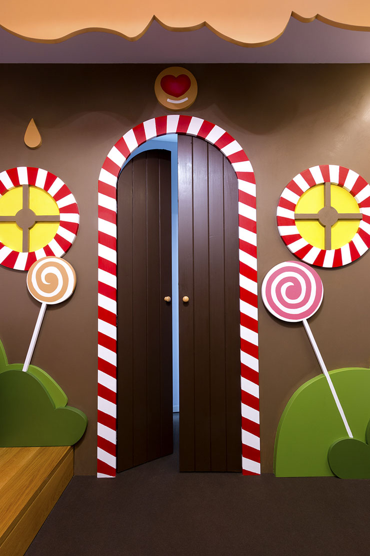 Habitación confortable con el nombre de Hanzel y Gretel habitacion confortable diseno tematico