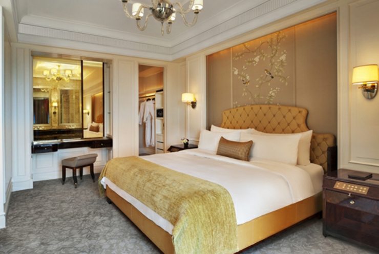 Confortable y lujosa suite Astor en St.Regis Hotel Singapur