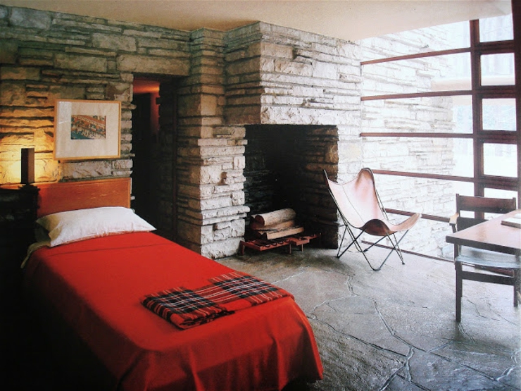 Dormitorio encima de la cascada para escuchar el ruido del agua dormir escuchar agua cascada