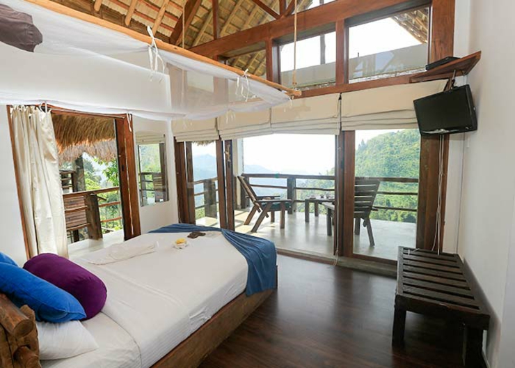 dormitorio terraza hotel boutique