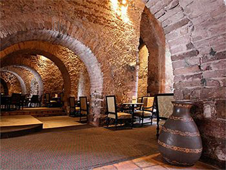 Interior autentico del hotel de lujo Quinta Real Zacatecas hotel lujo quinta real zacatecas