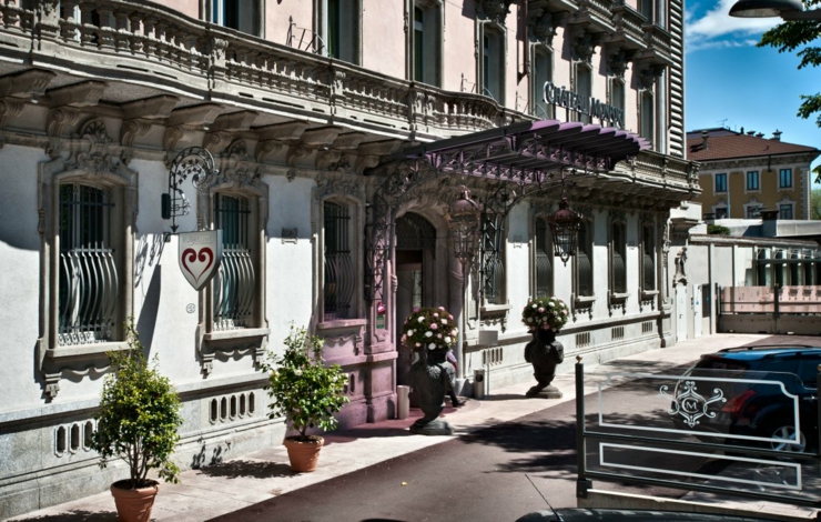 vista del hotel monfort exterior