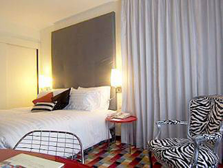 Dormitorio confortable en hotel boutique en Jerusalén dormitorio coqueto harmoni hotel