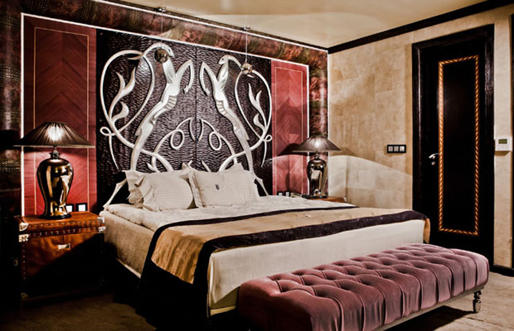 Habitación espaciosa, diseñada con chic y glamour dormitorio hotel lujo diseno personalizado