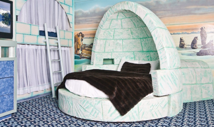 Dormir en un iglú trae experiencia única dormitorio disenado autentico iglu