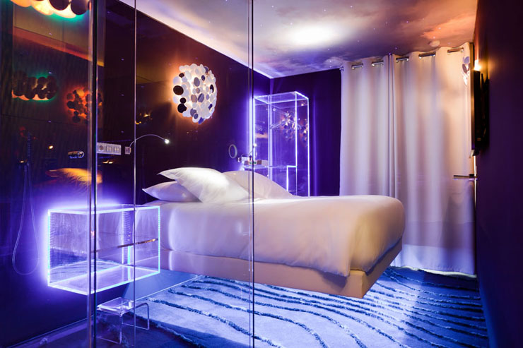 cama flotante hotel boutique paris
