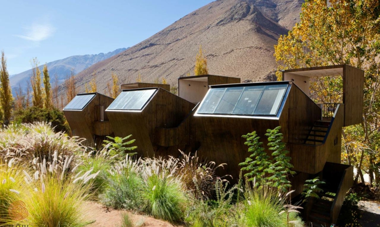Hotel en Chile – para los amantes de la naturaleza y la astronomía vista cielo desde cama