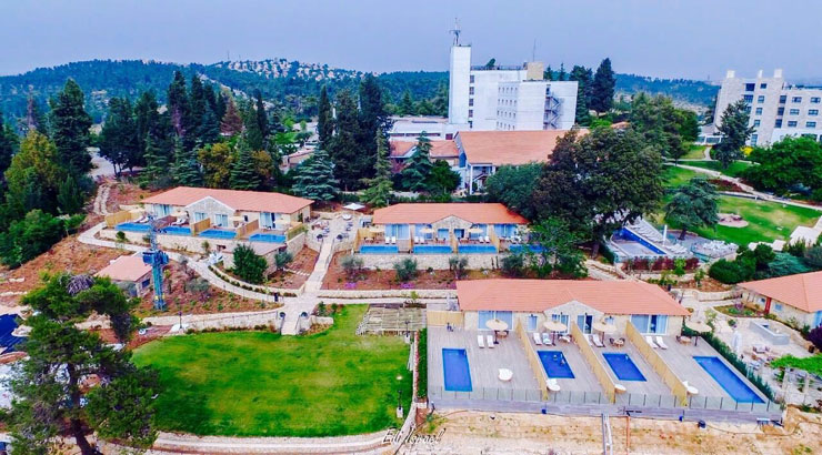 Vista exterior de Gordonia Private Hotel en Jerusalén nuevo hotel boutique cerca jerusalen