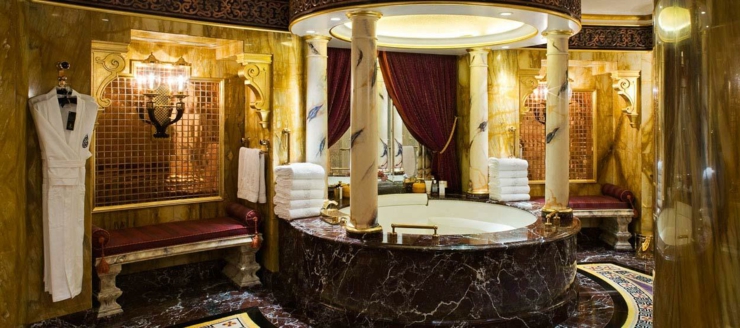 La decoración esta visiblemente influida por la cultura oriental hotel boutique dubai diseno unico