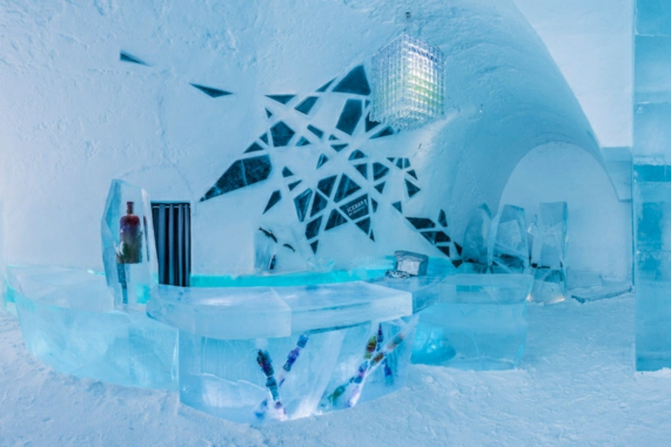 Es un poquito triste saber que esta maravilla helada tiene una vida tan corta hotel hielo dias contados