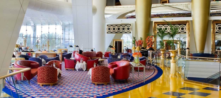 Cada uno de los restaurantes del Burj Al Arab cuenta con un diseño propio inspirado por la cultura oriental restaurantes hotel diseno unico