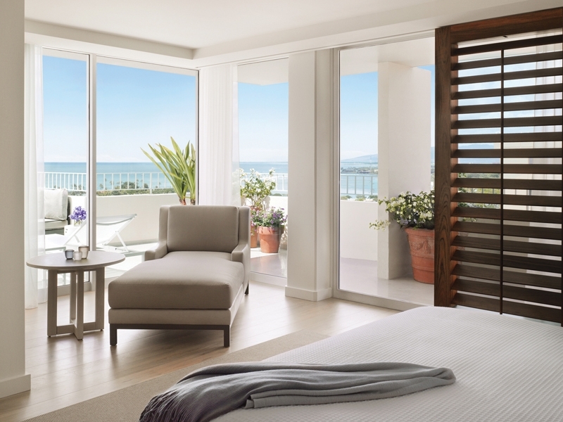 Ventanales grandes permiten disfrutar de un panorama fantástico dormitorio hotel lujo vistas magnificas