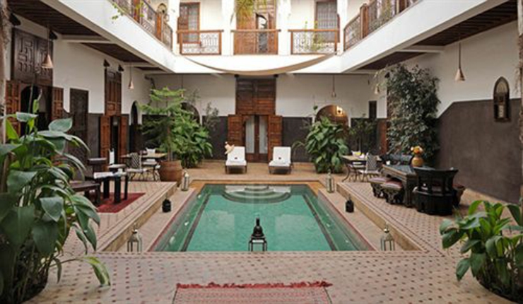 Los huéspedes de este hotel riad en Marrakech tendrán una estancia inolvidable vacaciones inolvidables hotel riad marrakech