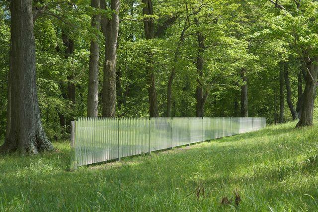 El punto de vista es primordial para visualizar este cercado en parque cercado parque puede ser invisible