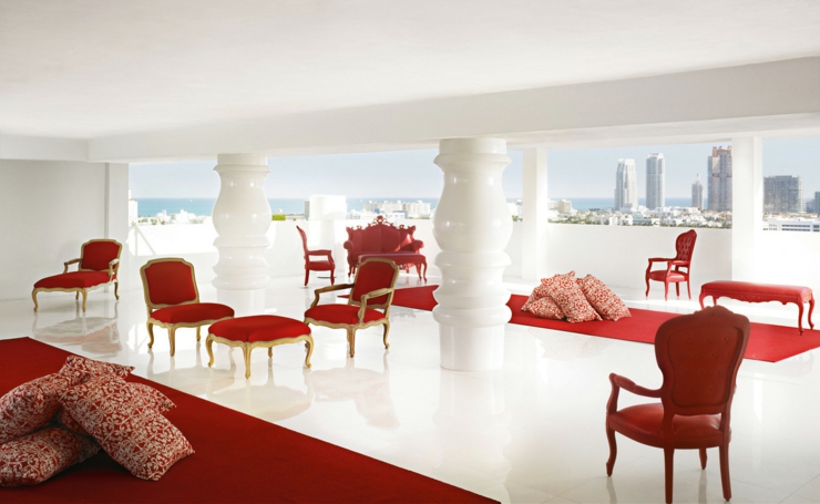 Diseño interior realizado con fantasía y creatividad hotel boutique disenado marcel wanders