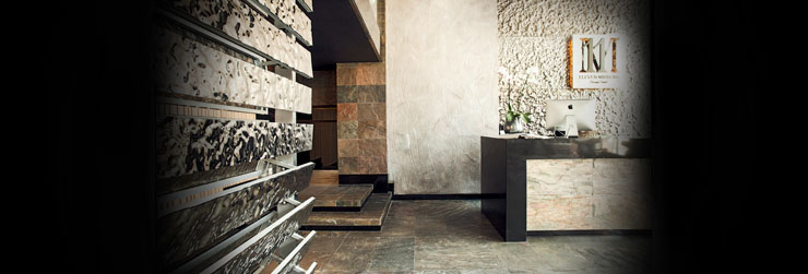 Recepción del 11 Mirrors Design Hotel – un espacio único diseno original hotel campeon boxeo