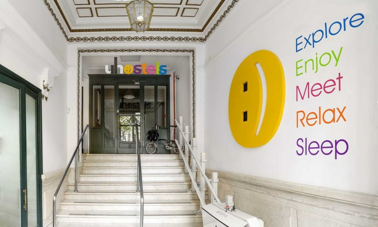 U Hostels está adaptado para gente con movilidad reducida