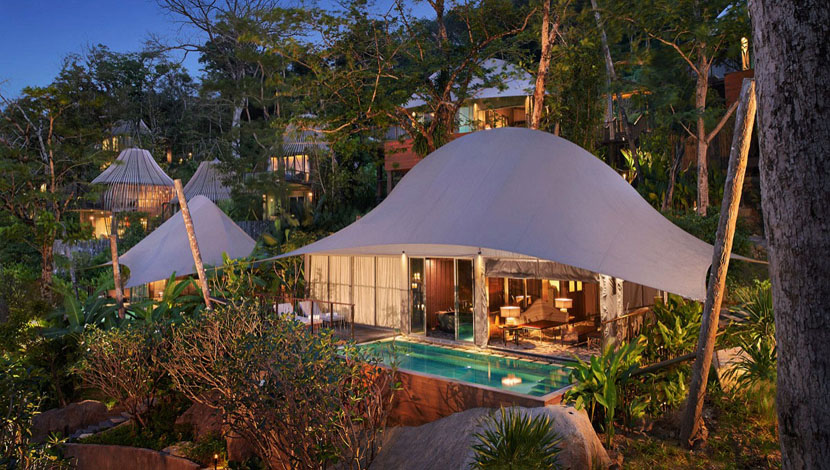 Exótica y confort en villa con piscina privada en lujoso resort en Puket vacaciones confort lujo relax