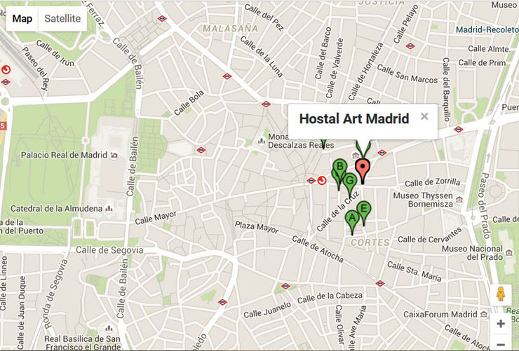 Alojamiento económico pero de calidad en el barrio Latino hostal moderno capilal espanola