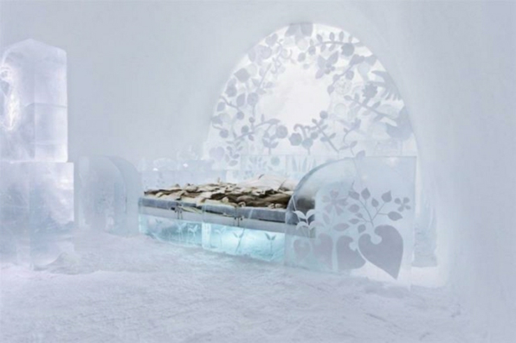 De hielo se pueden hacer auténticas obras de arte creatividad artistica formas maravillosas