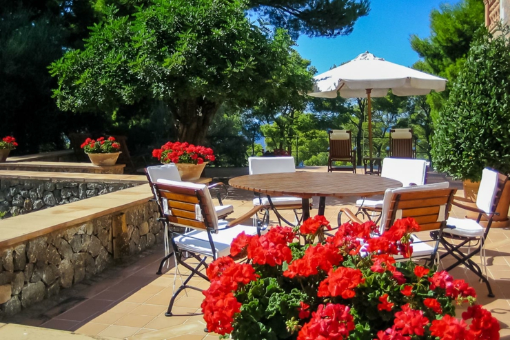 Vacaciones relajantes cerca al mar y a la montaña mallorquina terraza amplia vistas