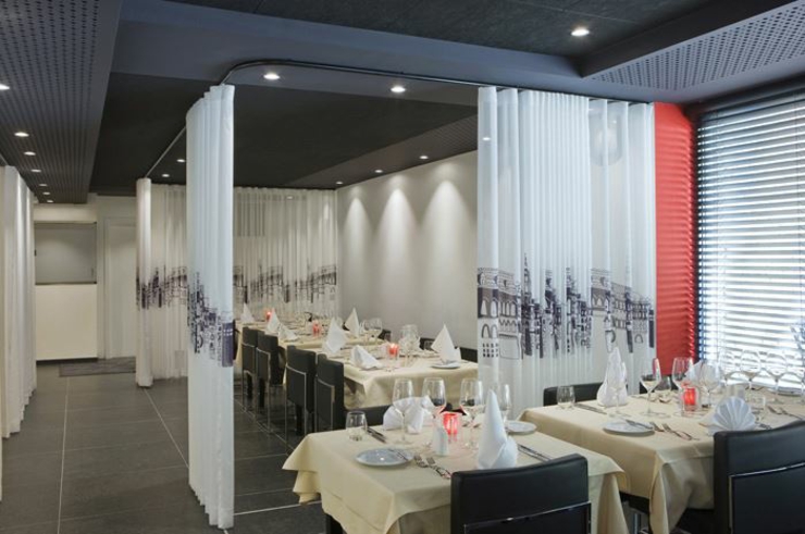 Restaurante del hotel con diseño moderno sirve platos deliciosos restaurante hotel boutique cocina riquisima