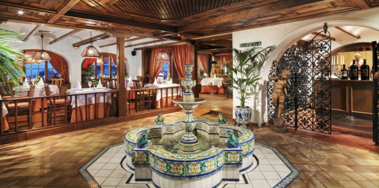 Uno de los restaurantes con diseño y cocina andaluza hotel botanico cinco restaurantes