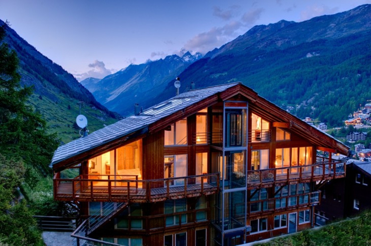 Excelentemente ubicado en pleno corazón de los Alpes estancia lujo amantes naturaleza