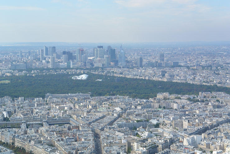 edificio forma iceberg parque paris