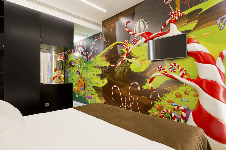 El personaje de Willy Wonka también está en este hotel dulce habitacion hotel portugal nombre personaje conocido