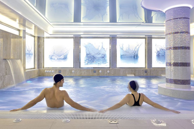 piscina spa hotel lujo benalmadena