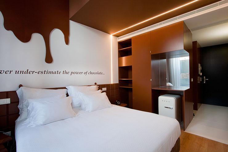 Suite en hotel en Portugal dedicado al chocolate con leche hotel museo portugal dedicado chocolate