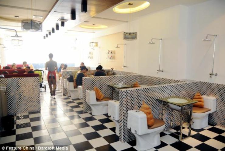 modern toilet restaurant taipei taiwan