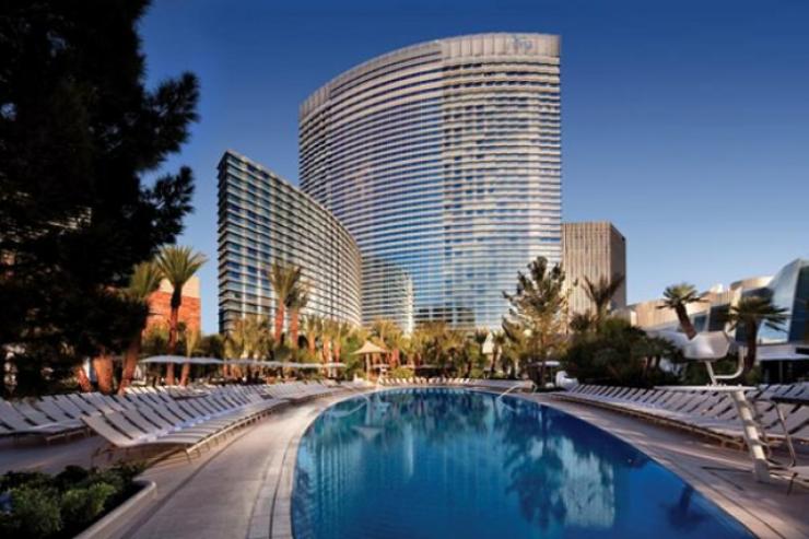 Apartamentos con grandes ventanas y vistas impresionantes lujo glamour las vegas