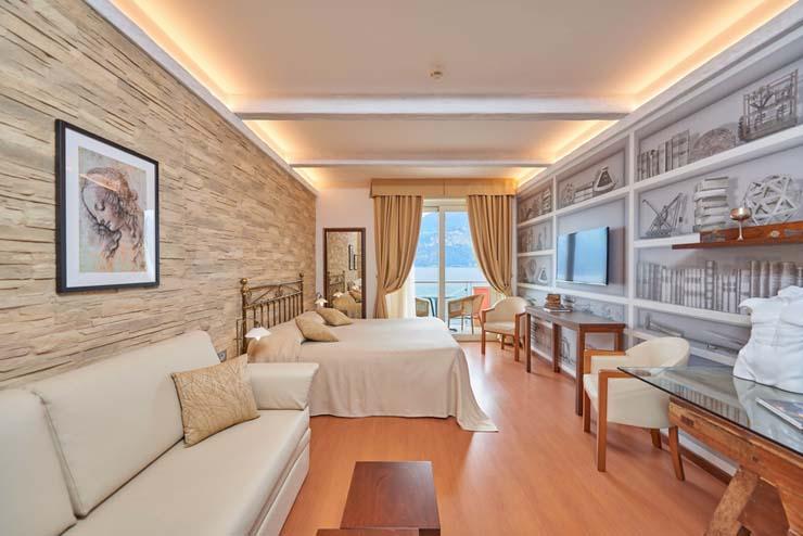Habitacion temáticamente diseñada en hotel boutique en Italia belfiore park hotel italia